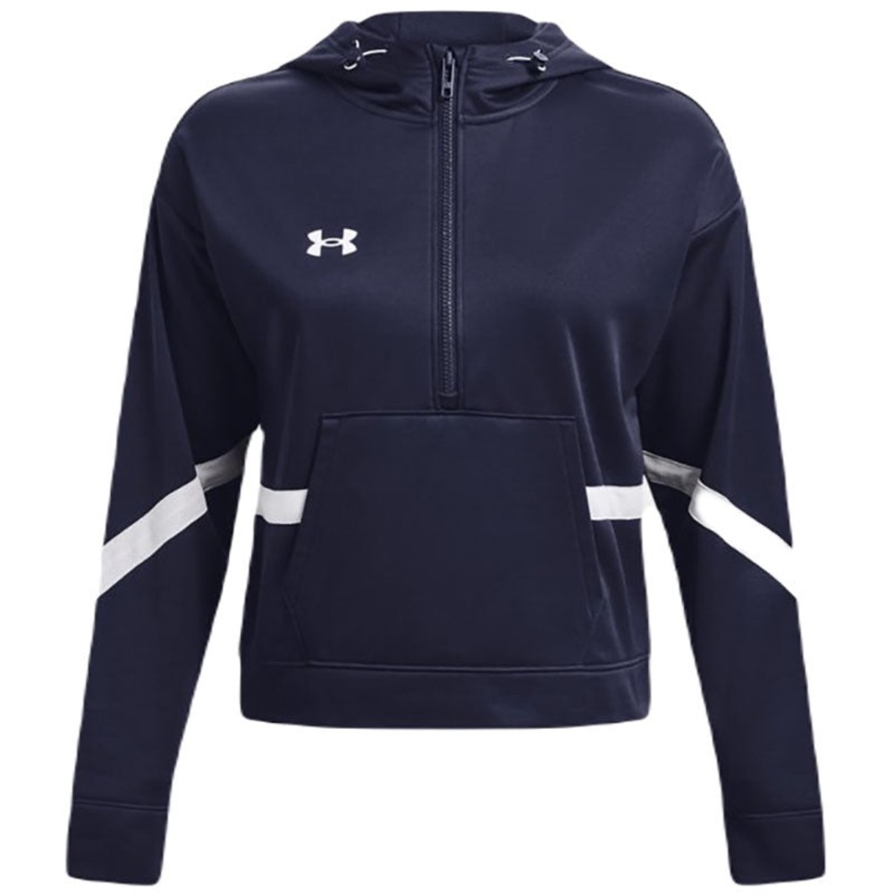 SOLD Under Armour Dark Blue Hoodie with White Details